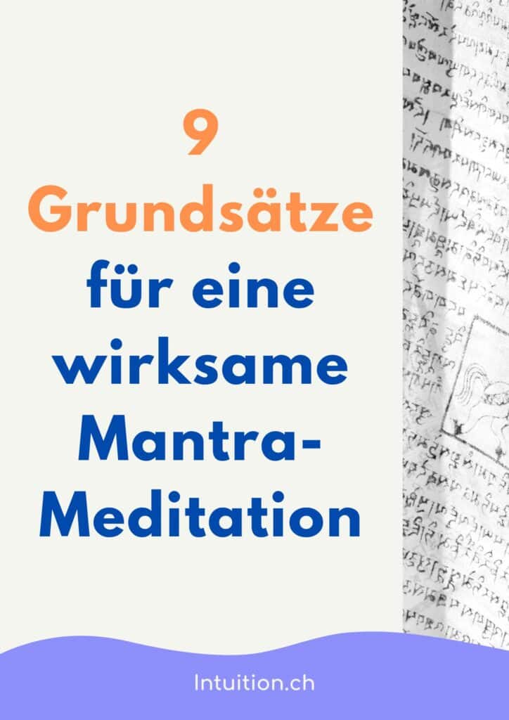 9 Grundsätze für eine wirksame Mantra-Meditatio / Canva